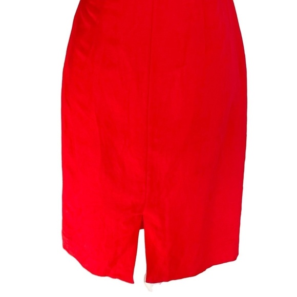 Abercrombie & Fitch Women’s Red Lined Dress Size 2 Off The Shoulders Cocktail - Picture 8 of 10